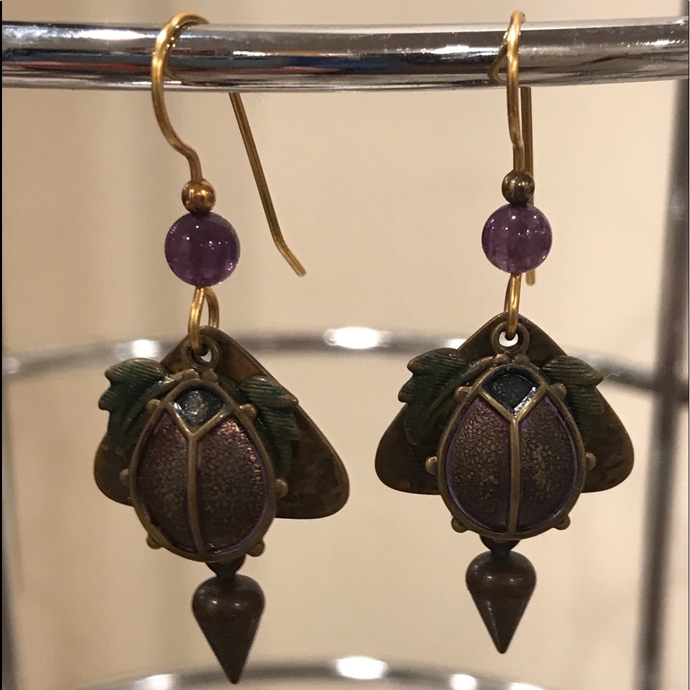 🎉3 For $20🎉Metal Turtle Earrings - Picture 2 of 8